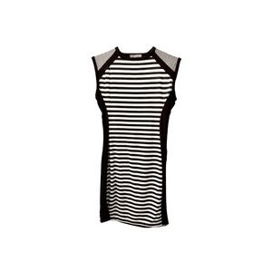 Stretchy Dress Black and White
